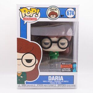 Funko Pop! Animation MTV Daria Morgendorffer #674 2019 Fall Con Exclusive